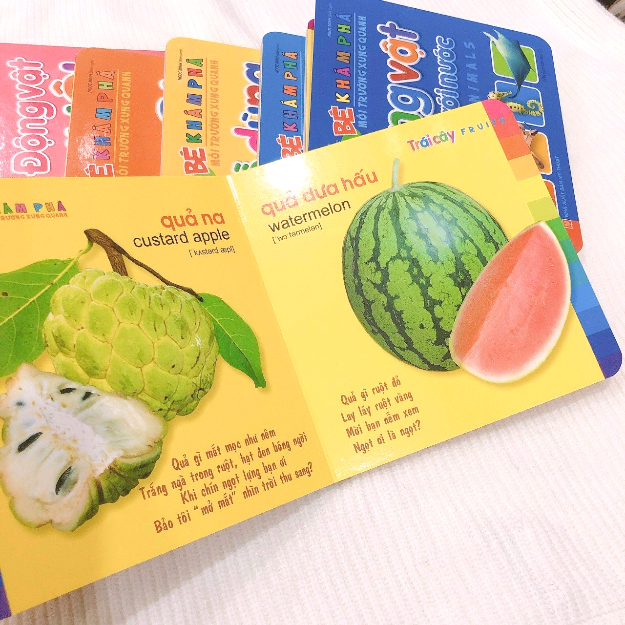 bé khám phá môi trường xung quanh - trái cây - fruits (2022)