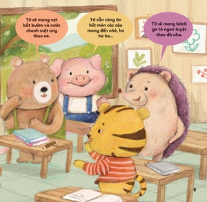 bé khỏe bé vui - không sợ bệnh viện - heo vàng đau răng