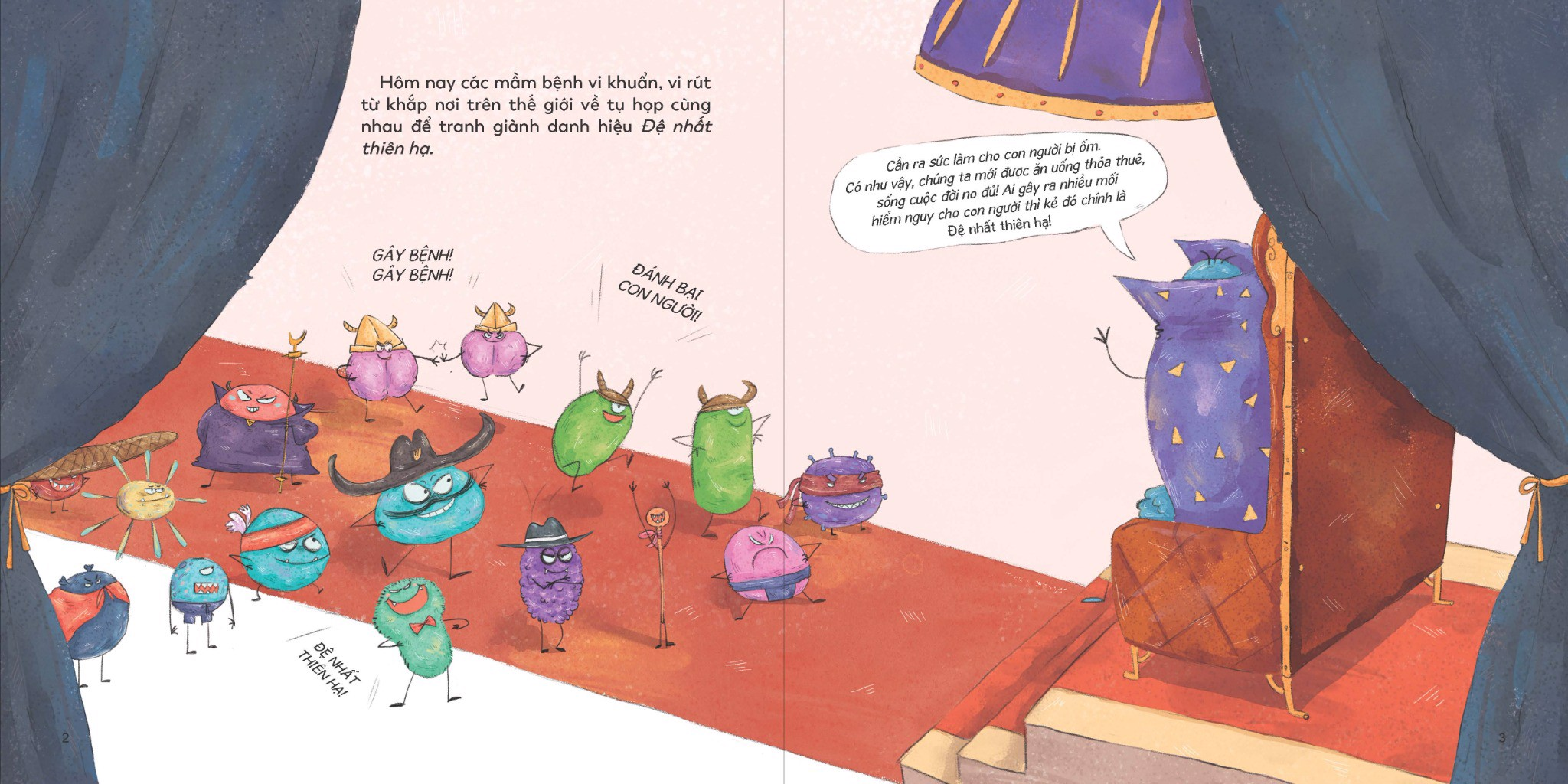 bé khỏe mạnh hơn! - không sợ tiêm đau