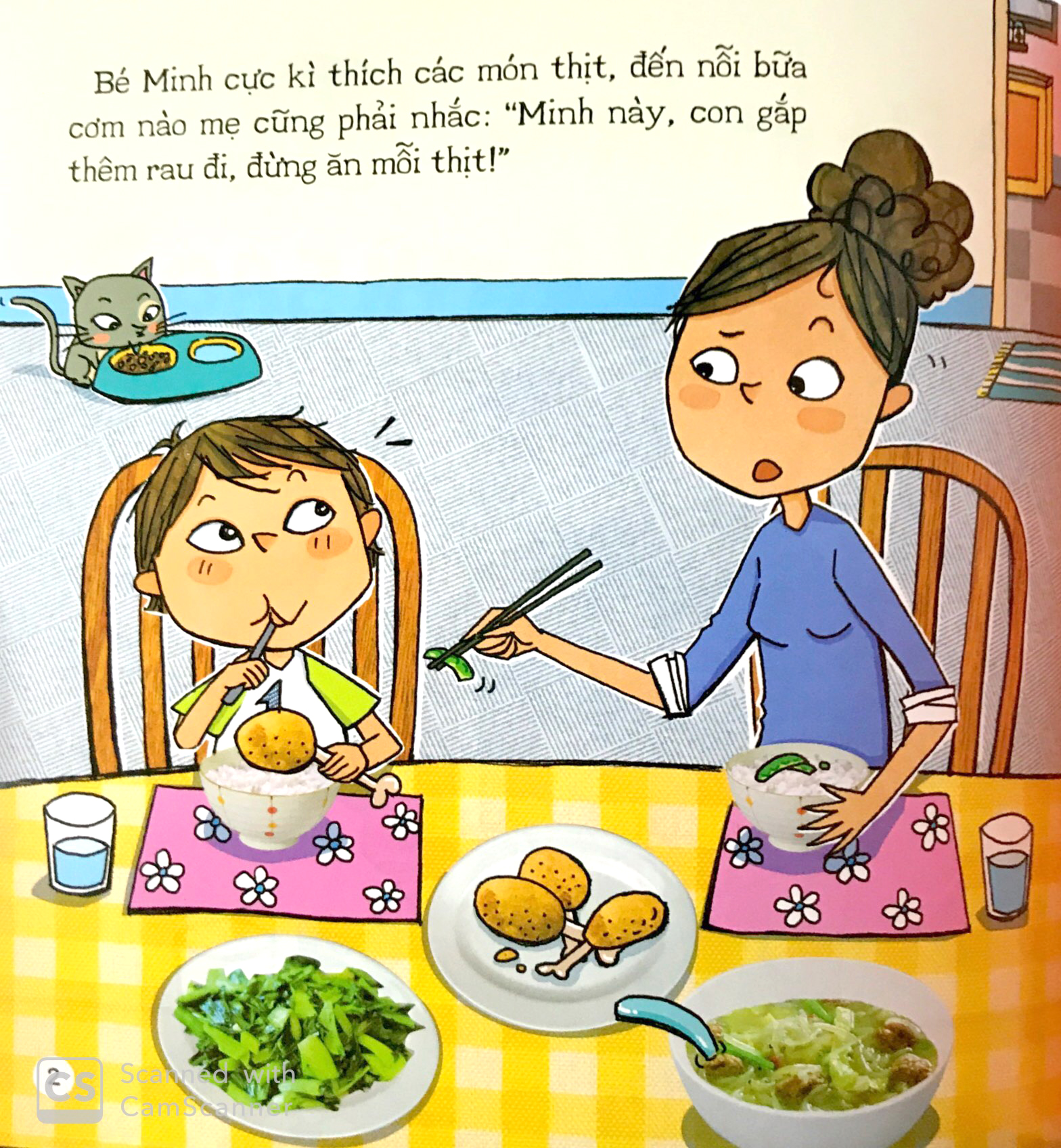 bé khoẻ mỗi ngày - nếu không ăn rau thì sao?