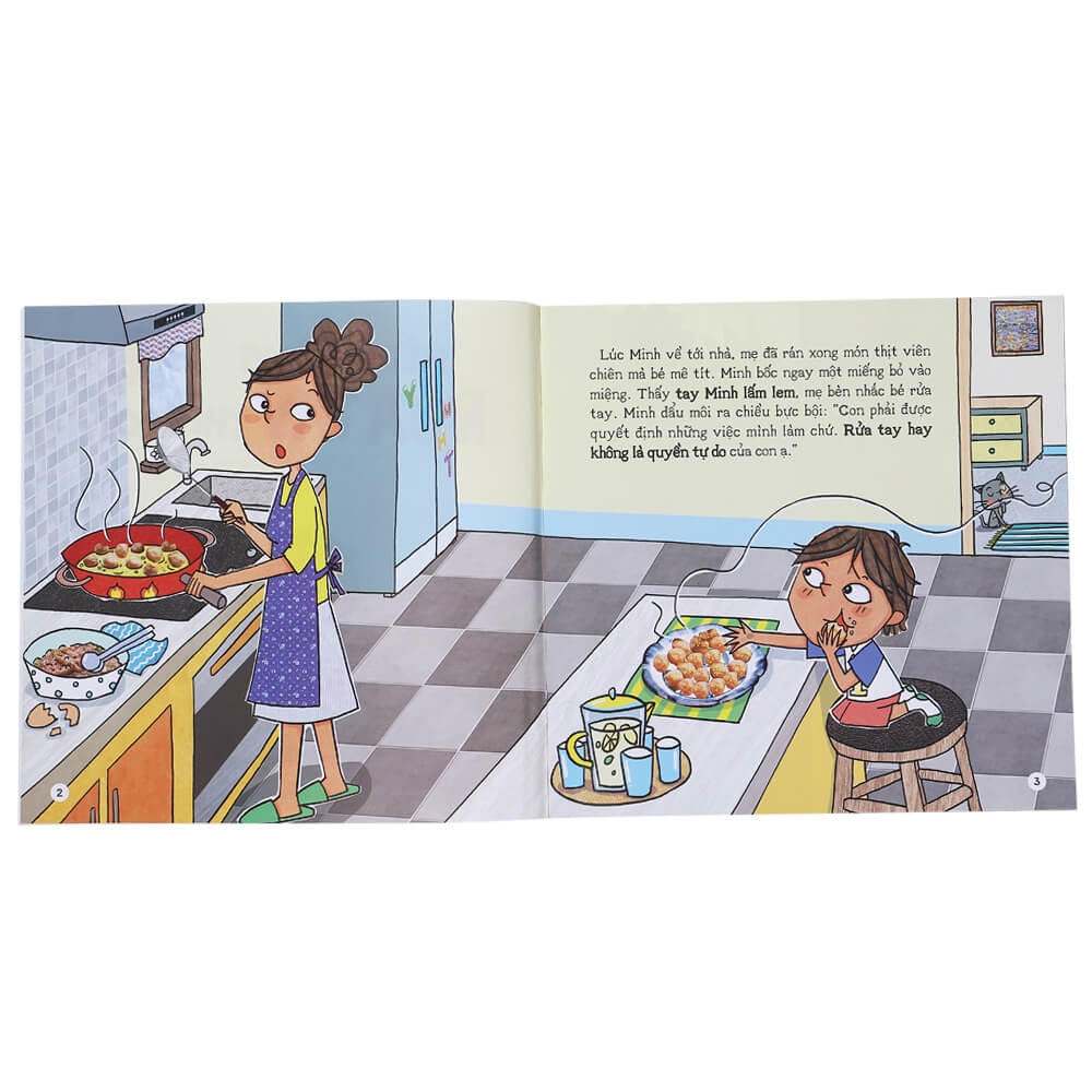 bé khoẻ mỗi ngày - nếu không rửa tay thì sao?