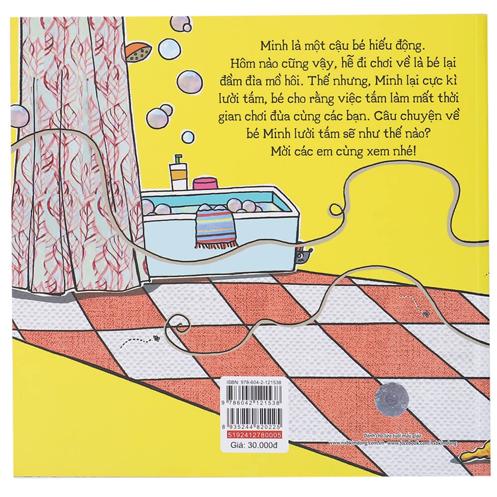 bé khoẻ mỗi ngày - nếu không tắm thì sao?