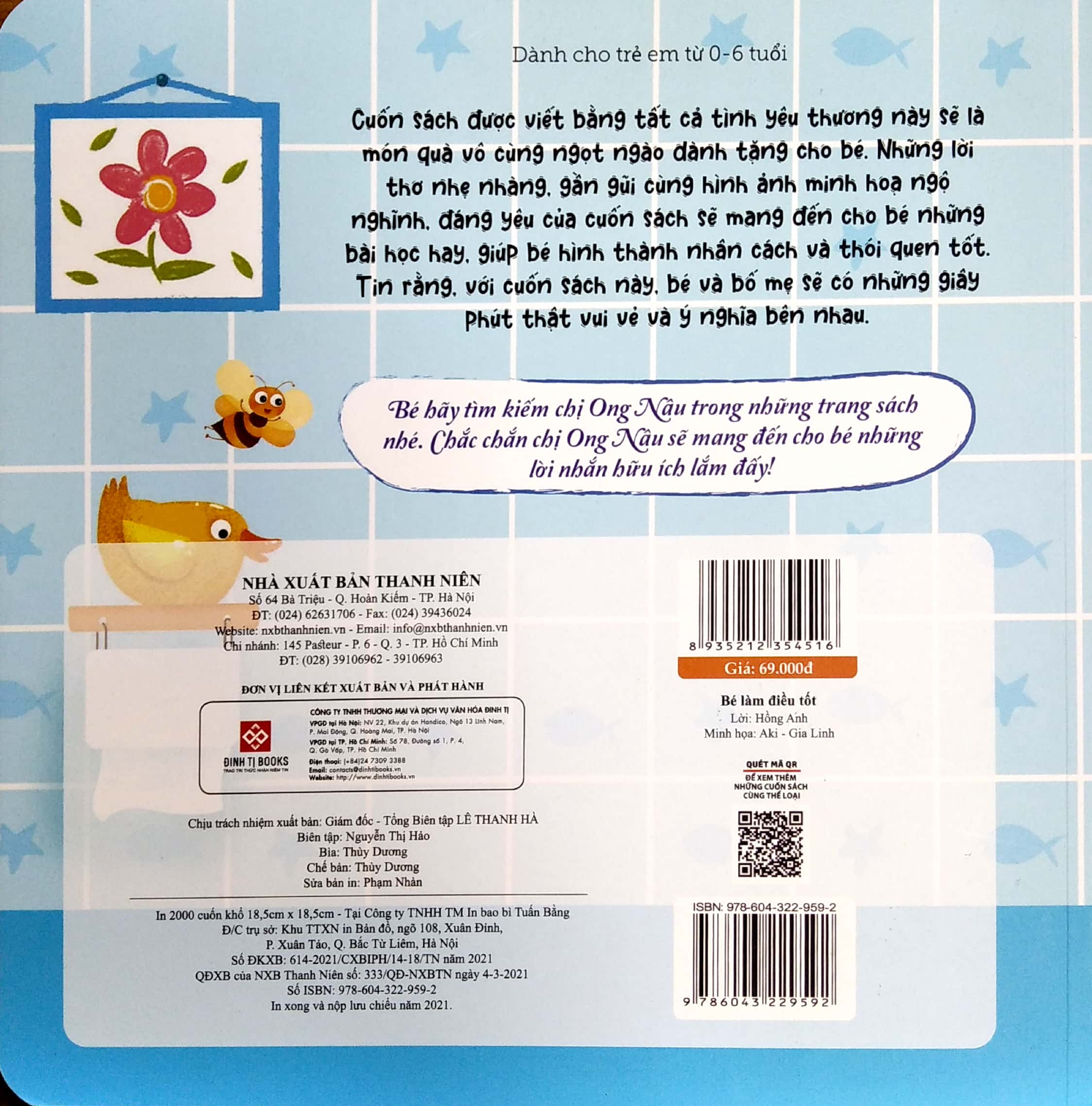 bé làm điều tốt