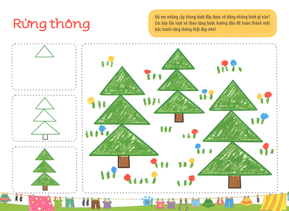 bé làm họa sĩ - những nét vẽ đầu tiên - 3~4 tuổi - tập a