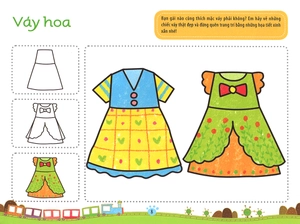 bé làm họa sĩ - những nét vẽ đầu tiên - 4~5 tuổi - tập a