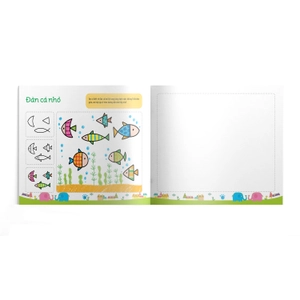 bé làm họa sĩ - những nét vẽ đầu tiên - 4~5 tuổi - tập a