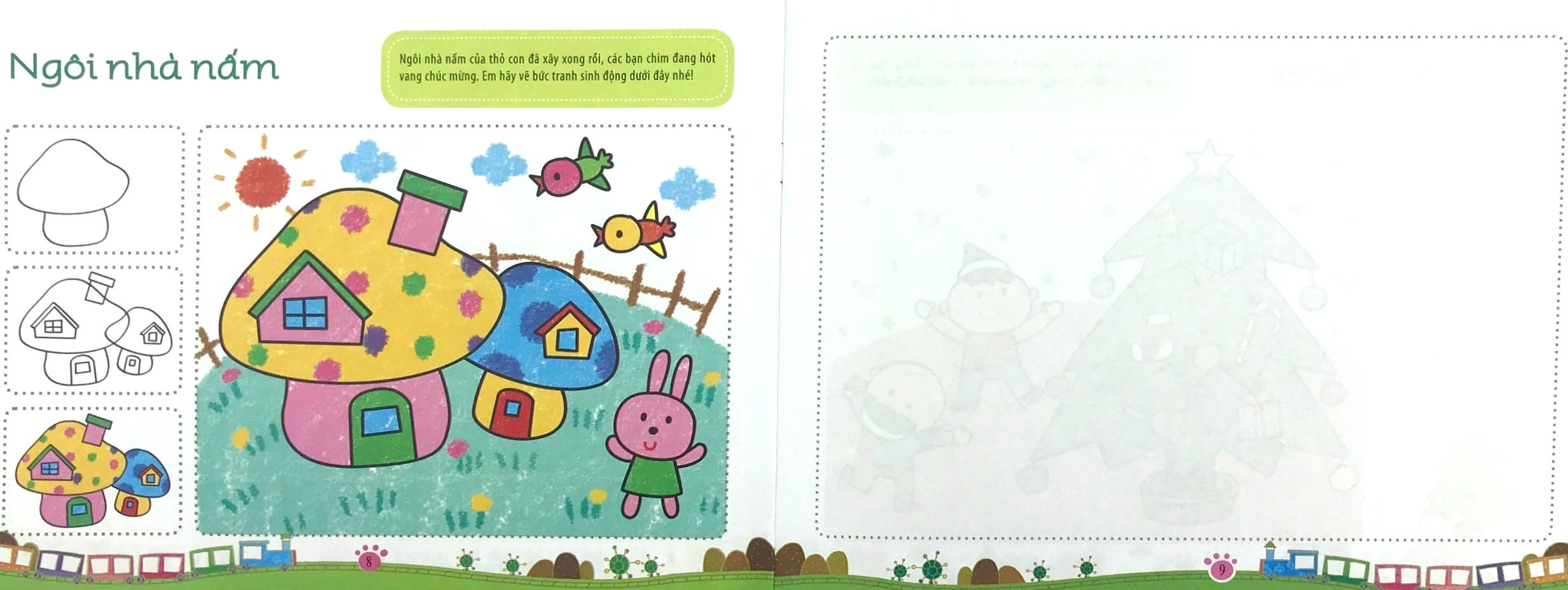 bé làm họa sĩ - những nét vẽ đầu tiên - 5~6 tuổi - tập b