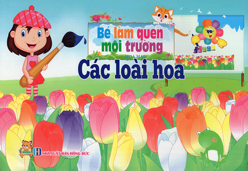 bé làm quen môi trường - các loài hoa