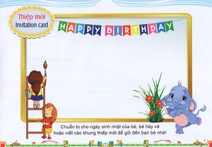 bé làm quen môi trường - ngày sinh nhật của bé