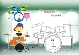 bé làm quen môi trường - nhạc cụ