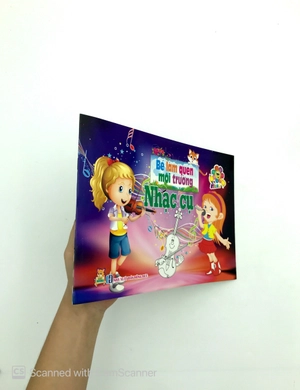 bé làm quen môi trường - nhạc cụ