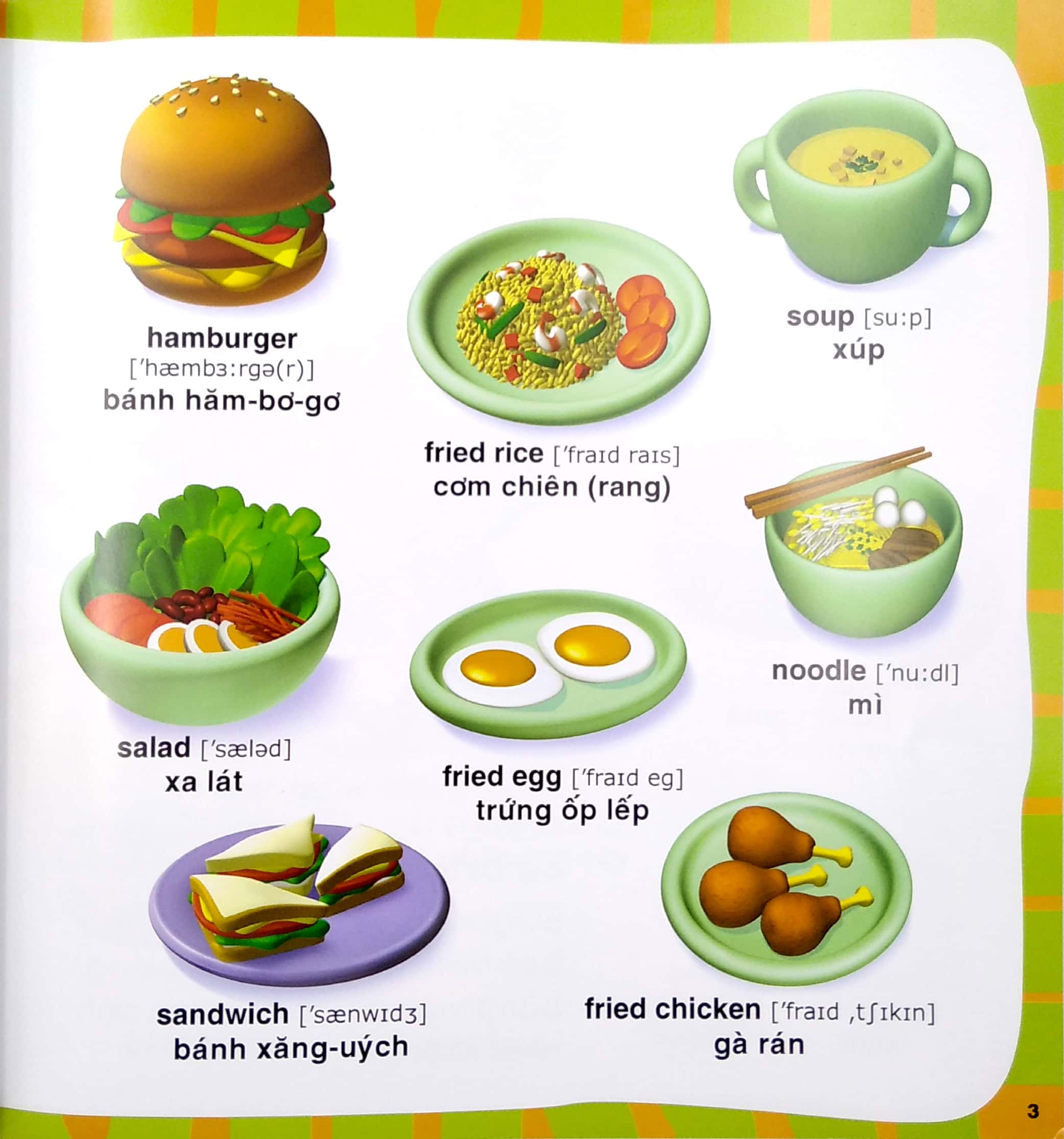 bé làm quen tiếng anh - vui học những từ đầu tiên