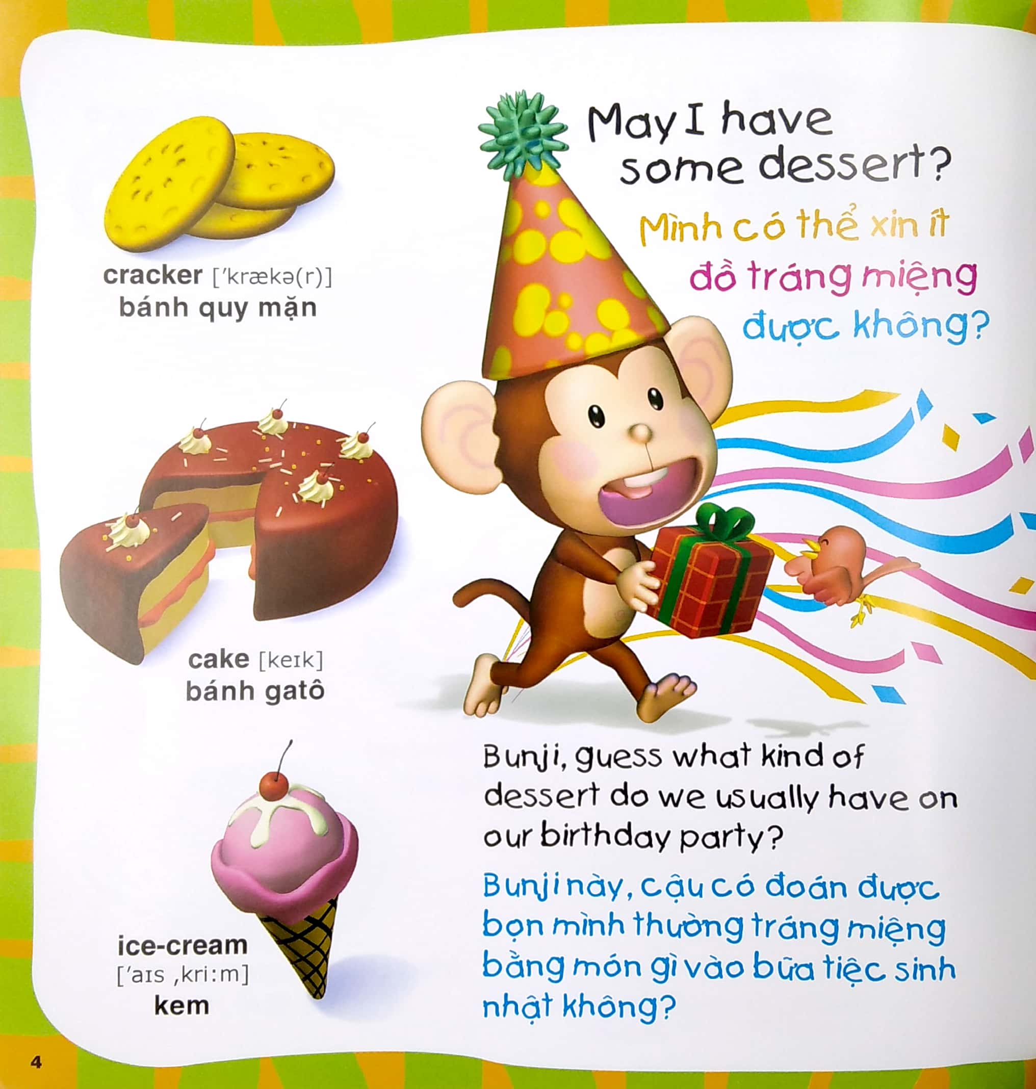 bé làm quen tiếng anh - vui học những từ đầu tiên