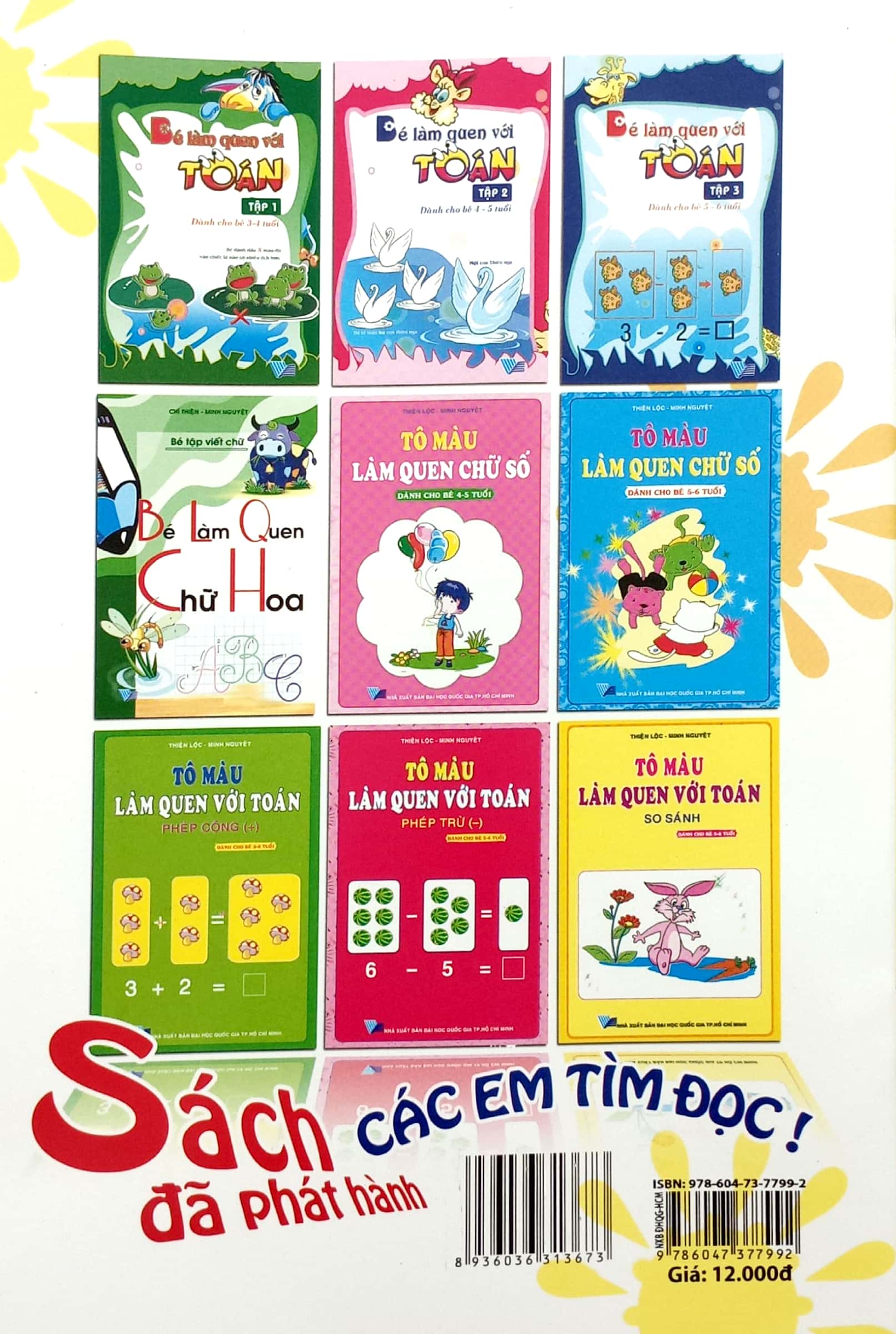 bé làm quen với chữ cái