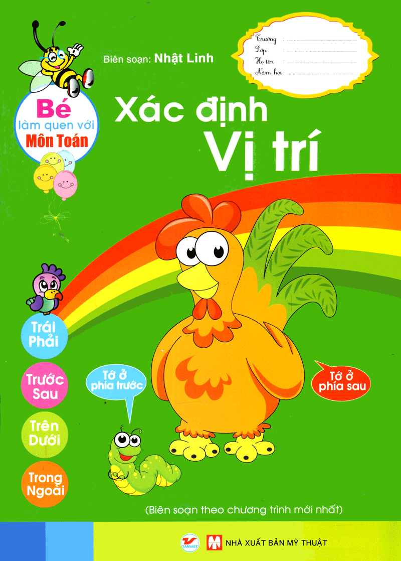 bé làm quen với môn toán - xác định vị trí