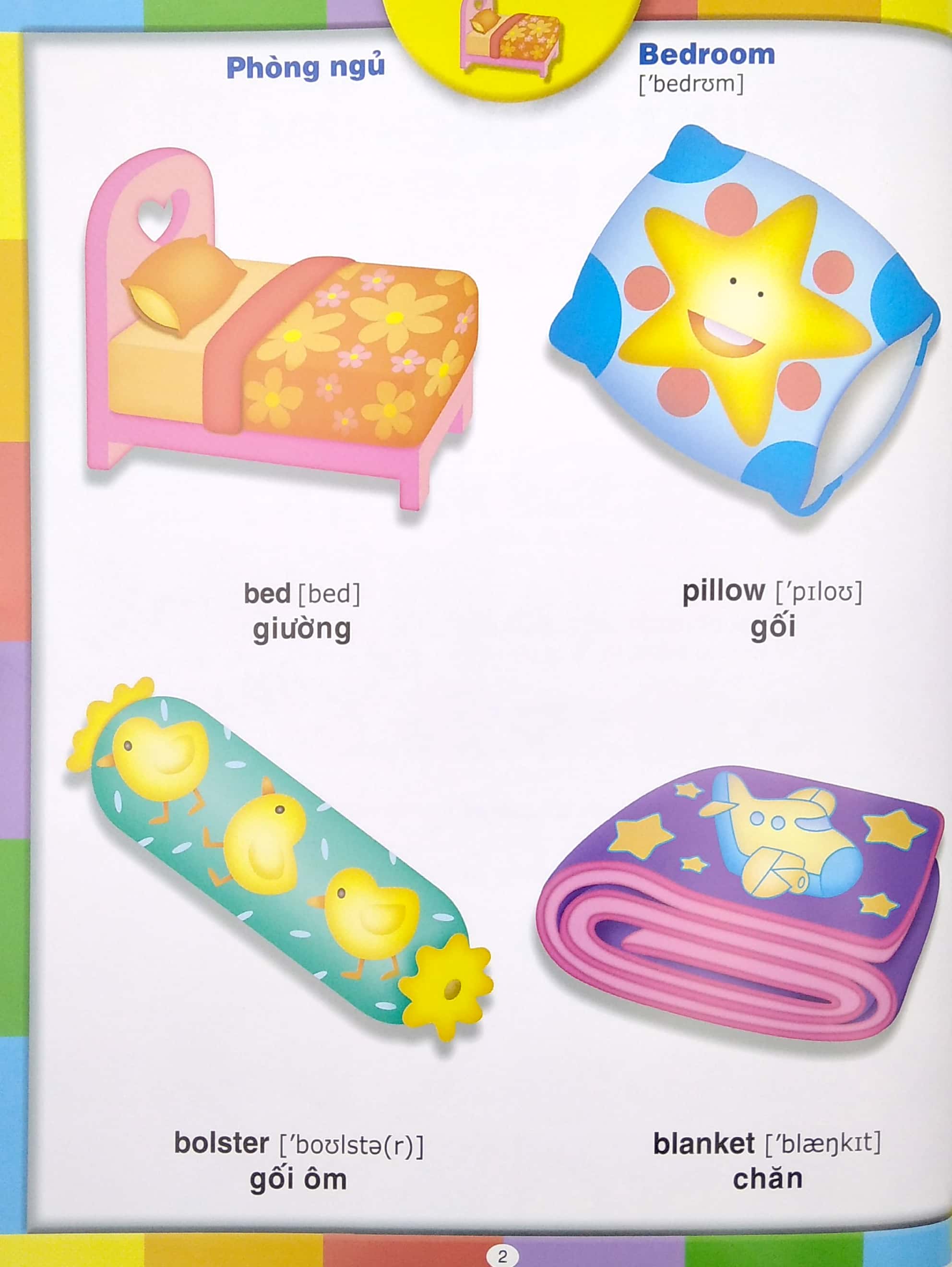 bé làm quen với tiếng anh - đồ vật quanh em