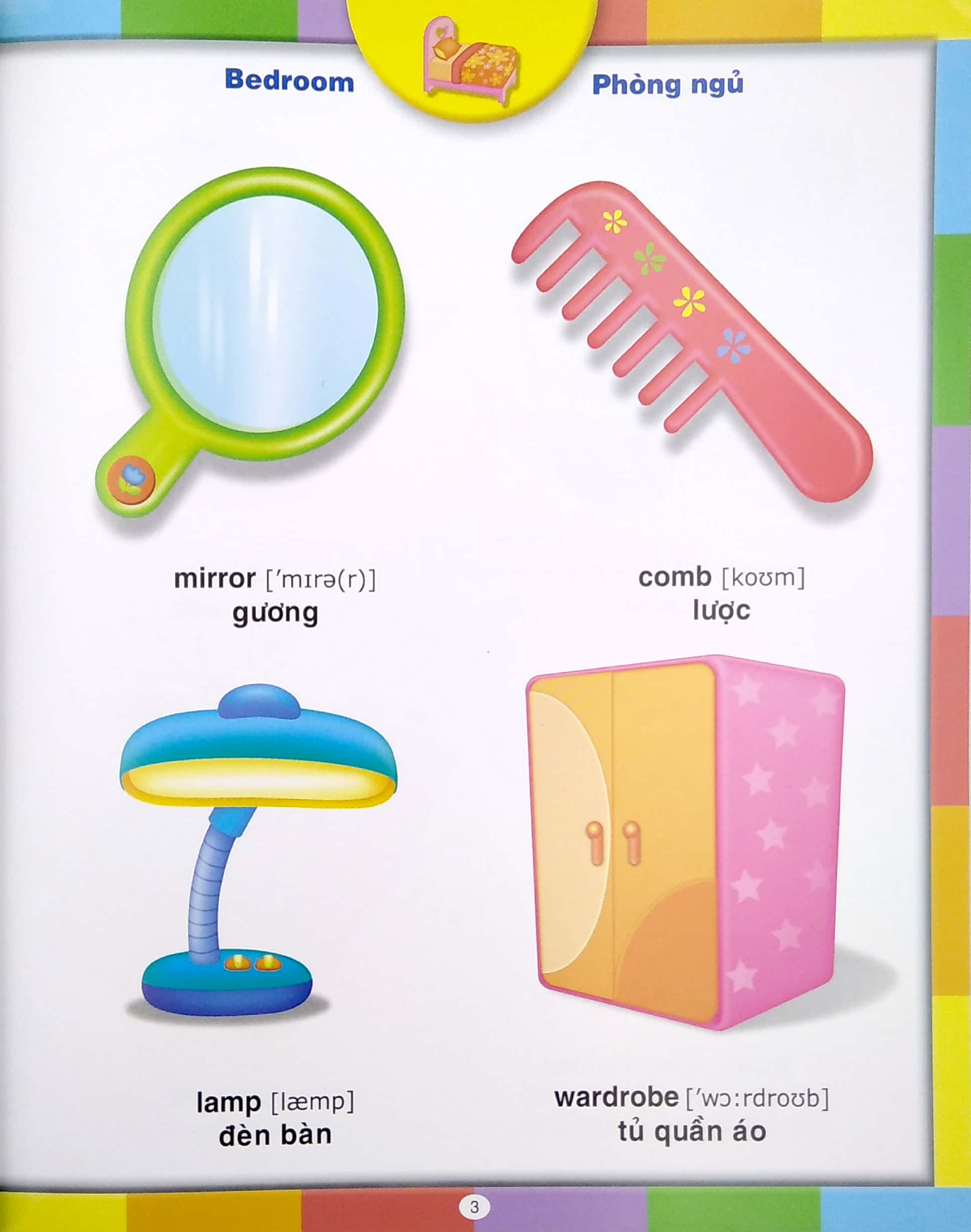 bé làm quen với tiếng anh - đồ vật quanh em