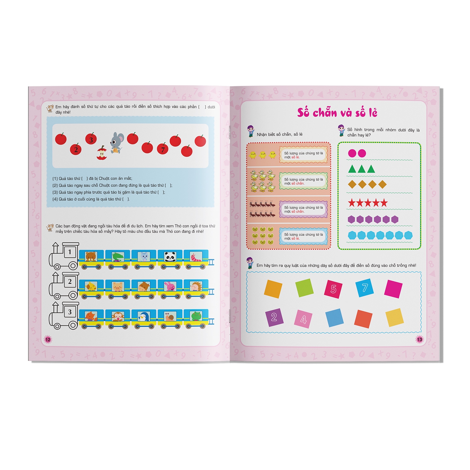 bé làm quen với toán (dành cho bé từ 5-6 tuổi)