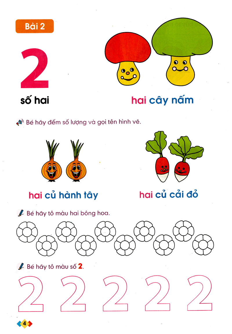 bé làm quen với toán (dành cho trẻ 4 - 5 tuổi)
