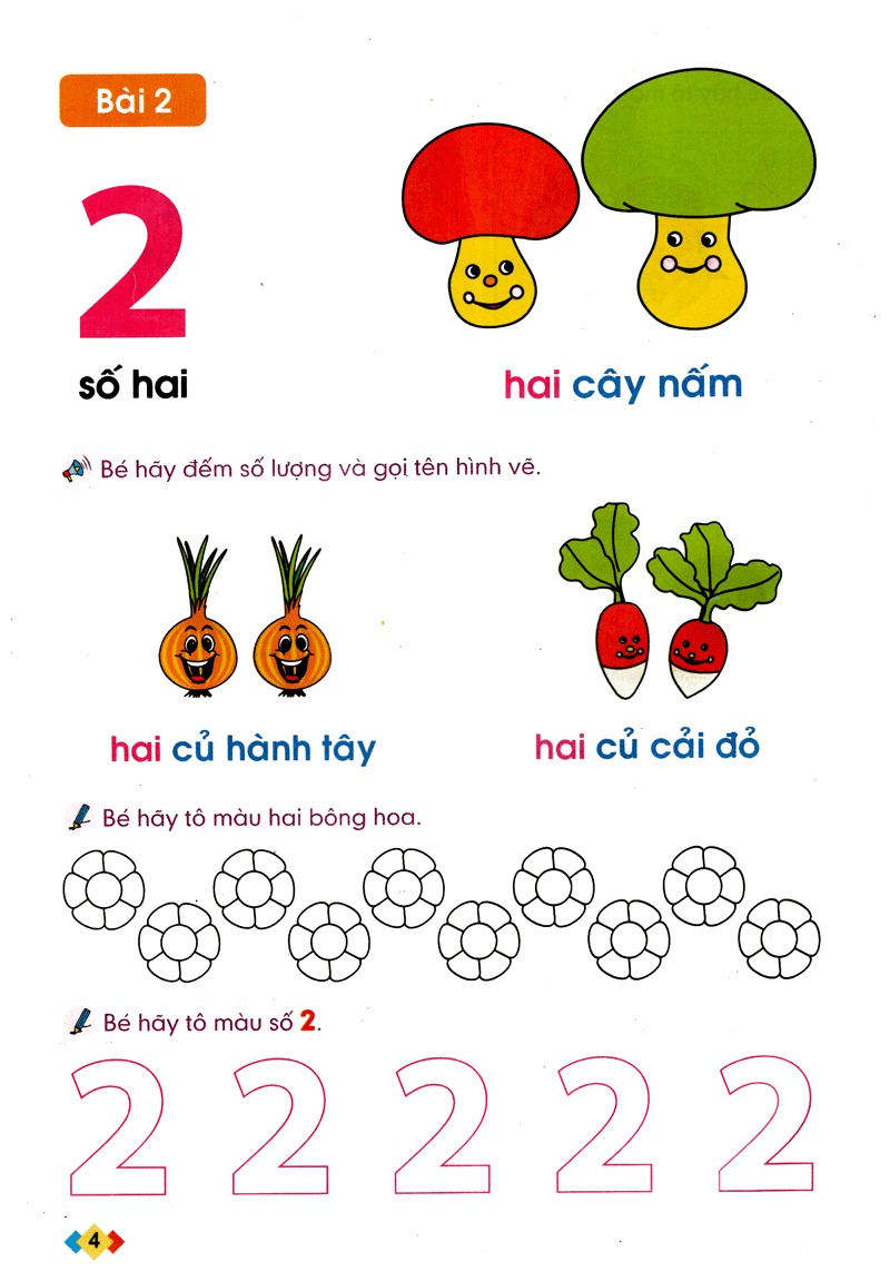 bé làm quen với toán - dành cho trẻ 4-5 tuổi (tái bản 2024)