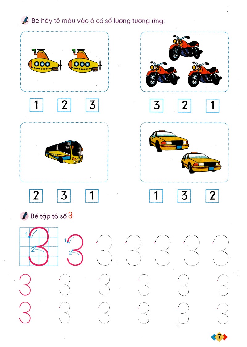 bé làm quen với toán - dành cho trẻ 4-5 tuổi (tái bản 2024)