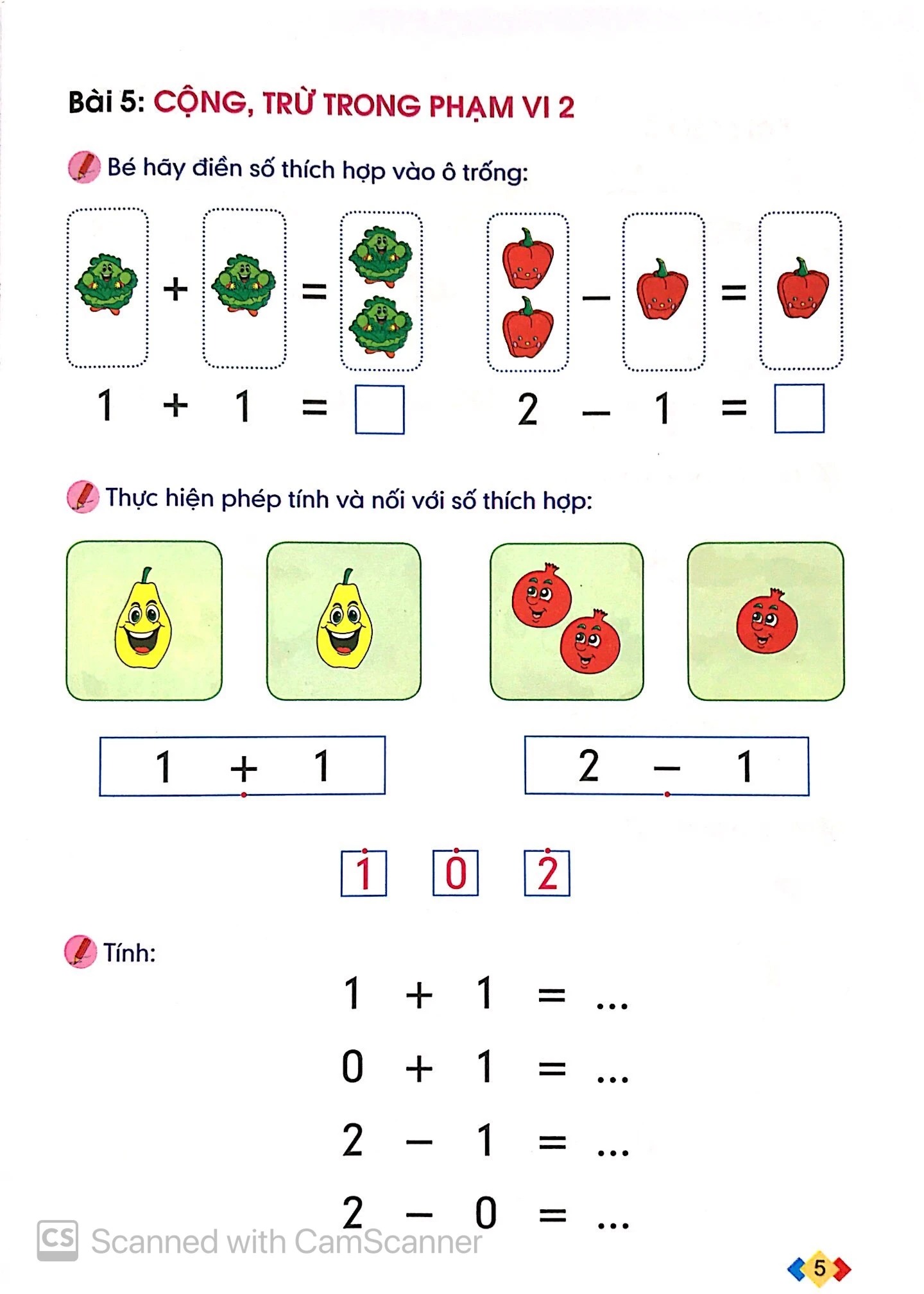 bé làm quen với toán - dành cho trẻ 5 - 6 tuổi (tái bản 2024)