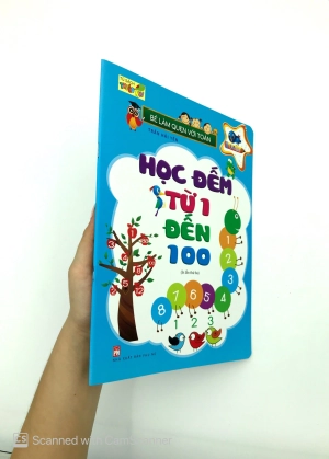 bé làm quen với toán - học đếm từ 1 đến 100 (tái bản 2019)