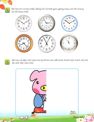 bé làm quen với toán - học so sánh (tái bản 2019)