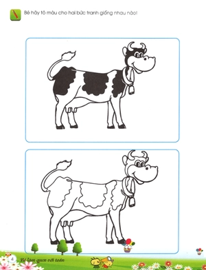 bé làm quen với toán - học so sánh (tái bản 2019)