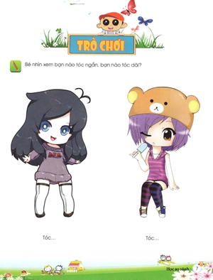 bé làm quen với toán - học so sánh (tái bản 2019)