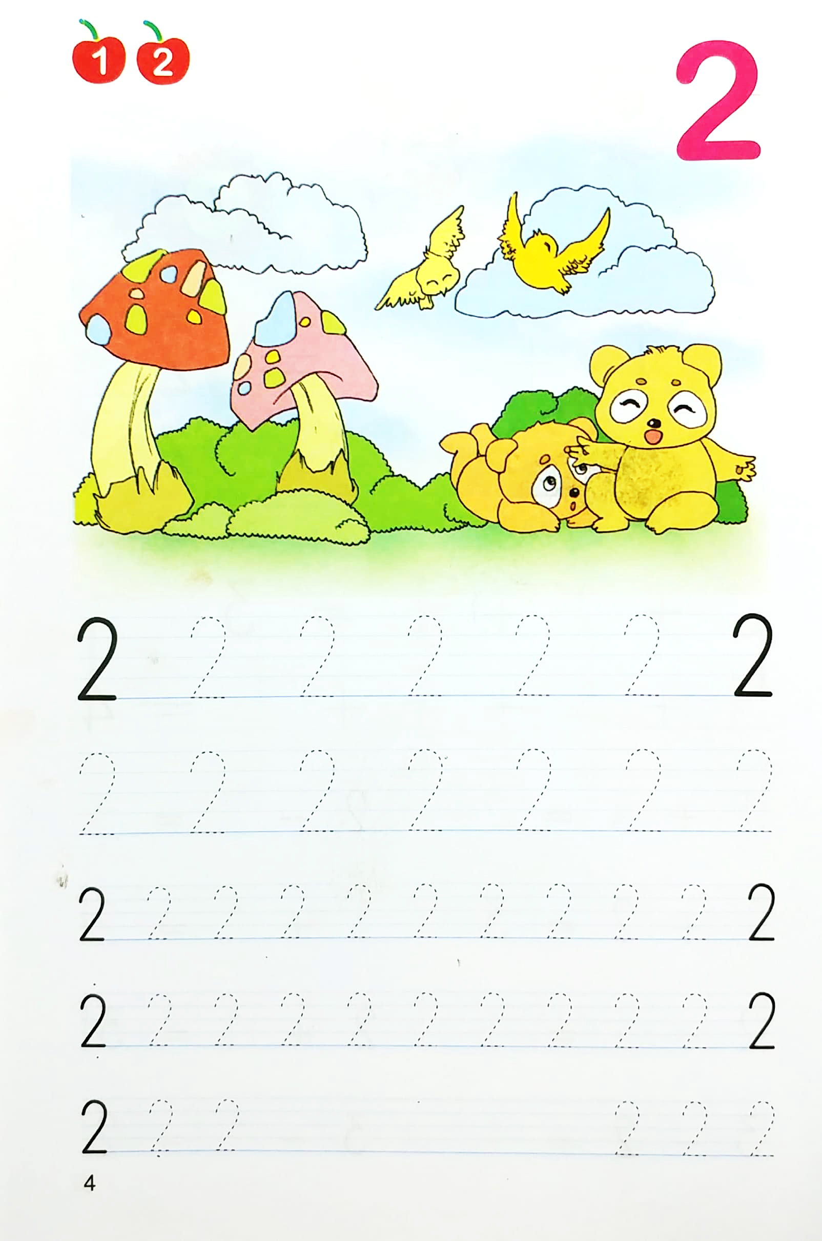 bé làm quen với toán - làm quen chữ số