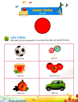 bé làm quen với toán - nhận biết hình dạng (tái bản 2019)