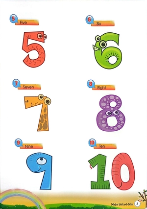 bé làm quen với toán - nhận biết số đếm (tái bản 2019)