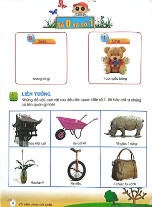 bé làm quen với toán - nhận biết số đếm (tái bản 2019)