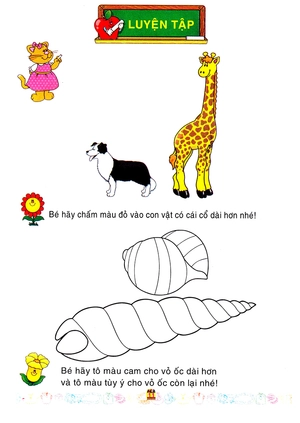 bé làm quen với toán - so sánh