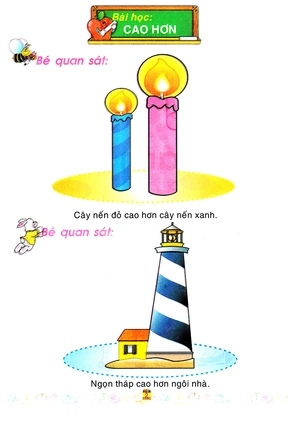 bé làm quen với toán - so sánh