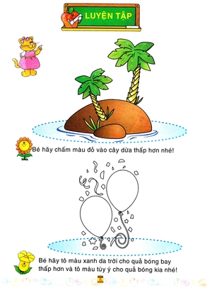 bé làm quen với toán - so sánh