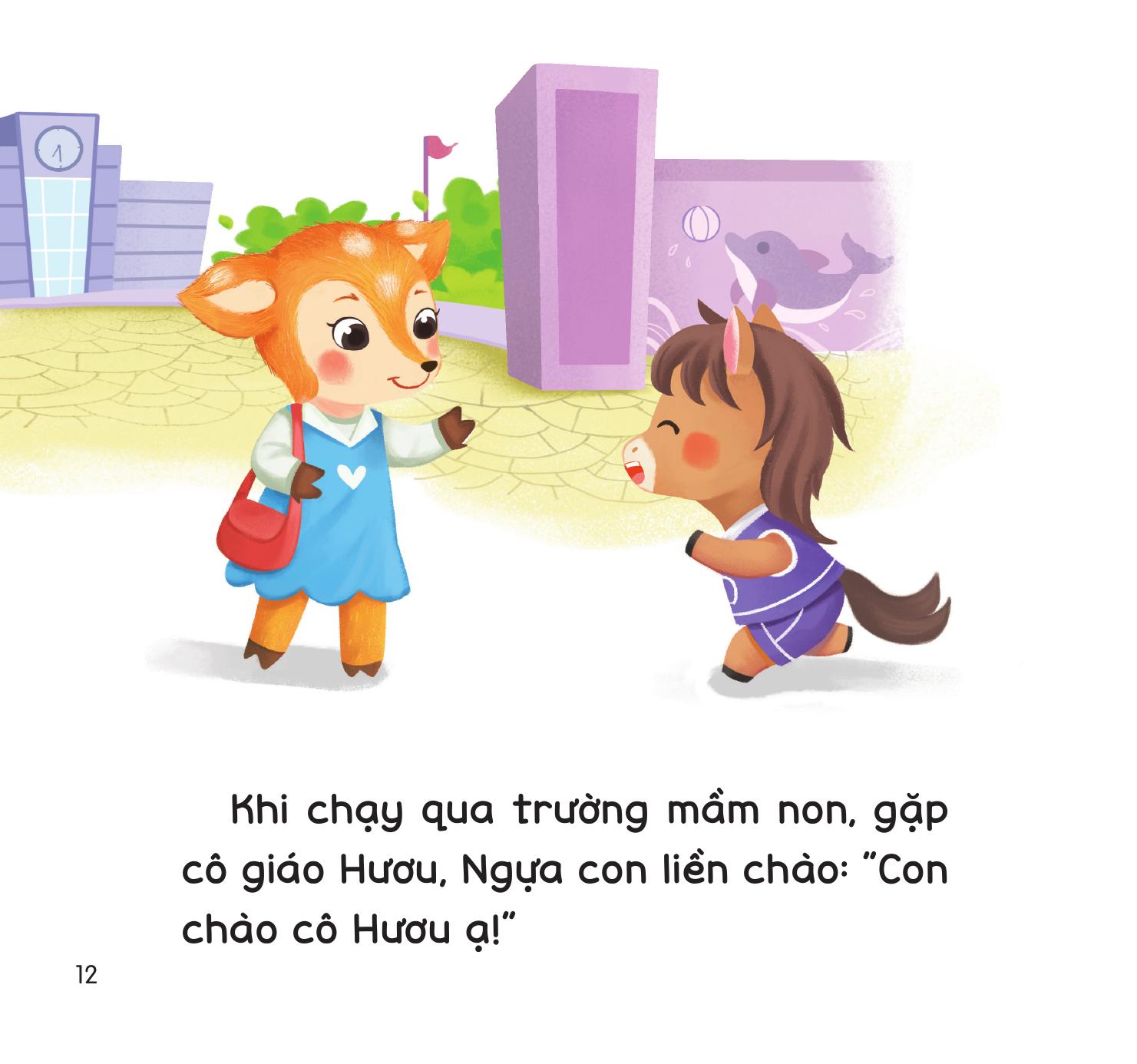 Be Lon Len Cung Nhung Cau Chuyen Nho - Be Hoc Le Phep