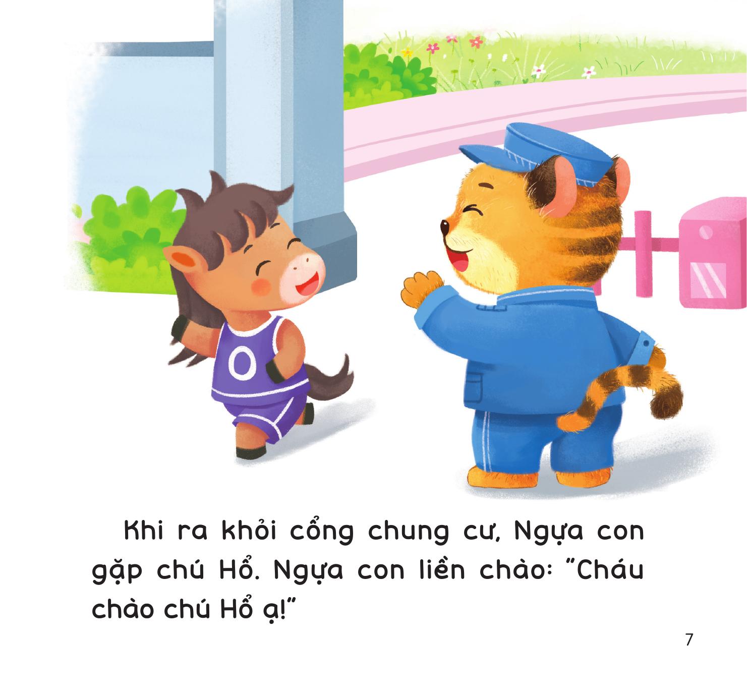 Be Lon Len Cung Nhung Cau Chuyen Nho - Be Hoc Le Phep