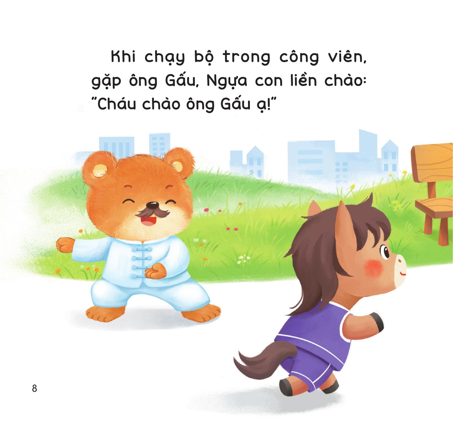 Be Lon Len Cung Nhung Cau Chuyen Nho - Be Hoc Le Phep