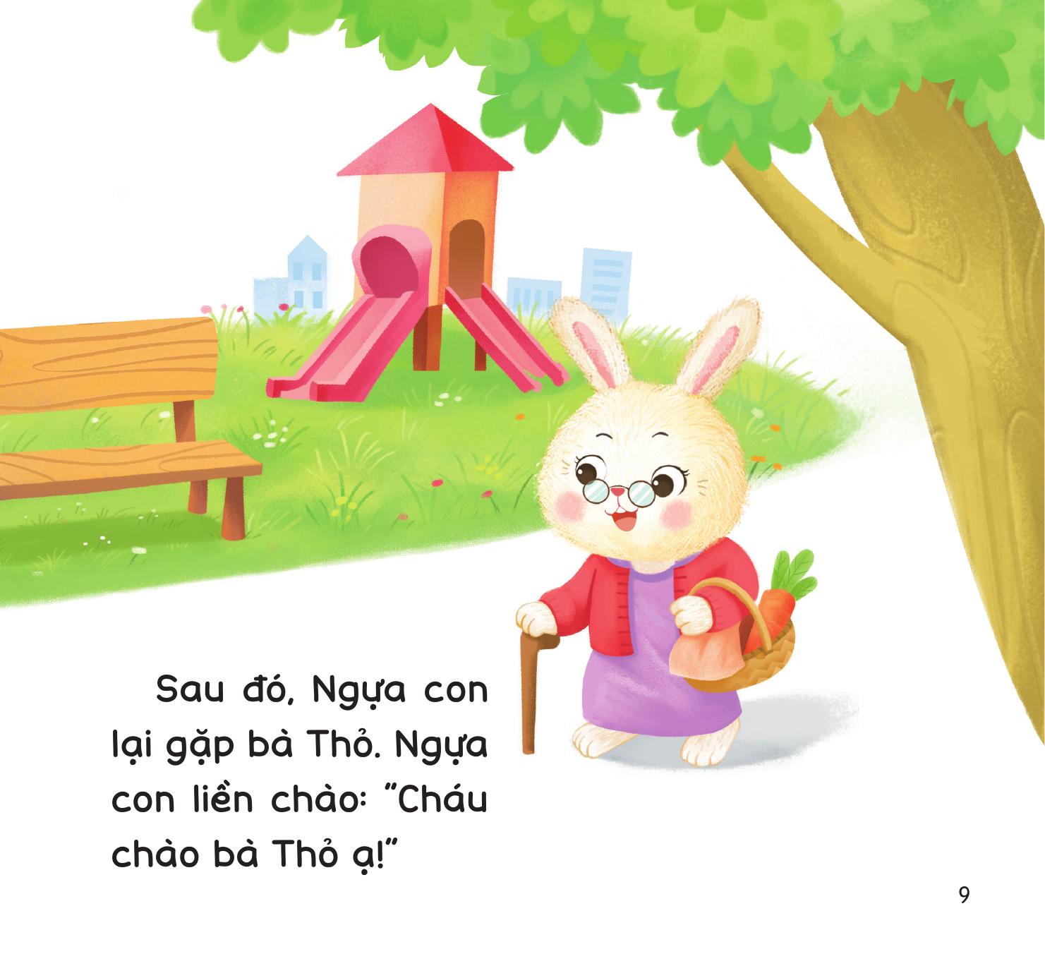 Be Lon Len Cung Nhung Cau Chuyen Nho - Be Hoc Le Phep