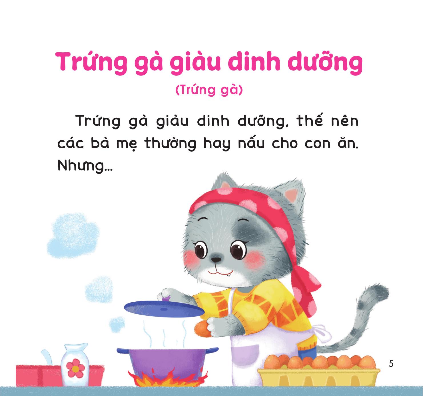 Be Lon Len Cung Nhung Cau Chuyen Nho - Be Thich Do An Ngon