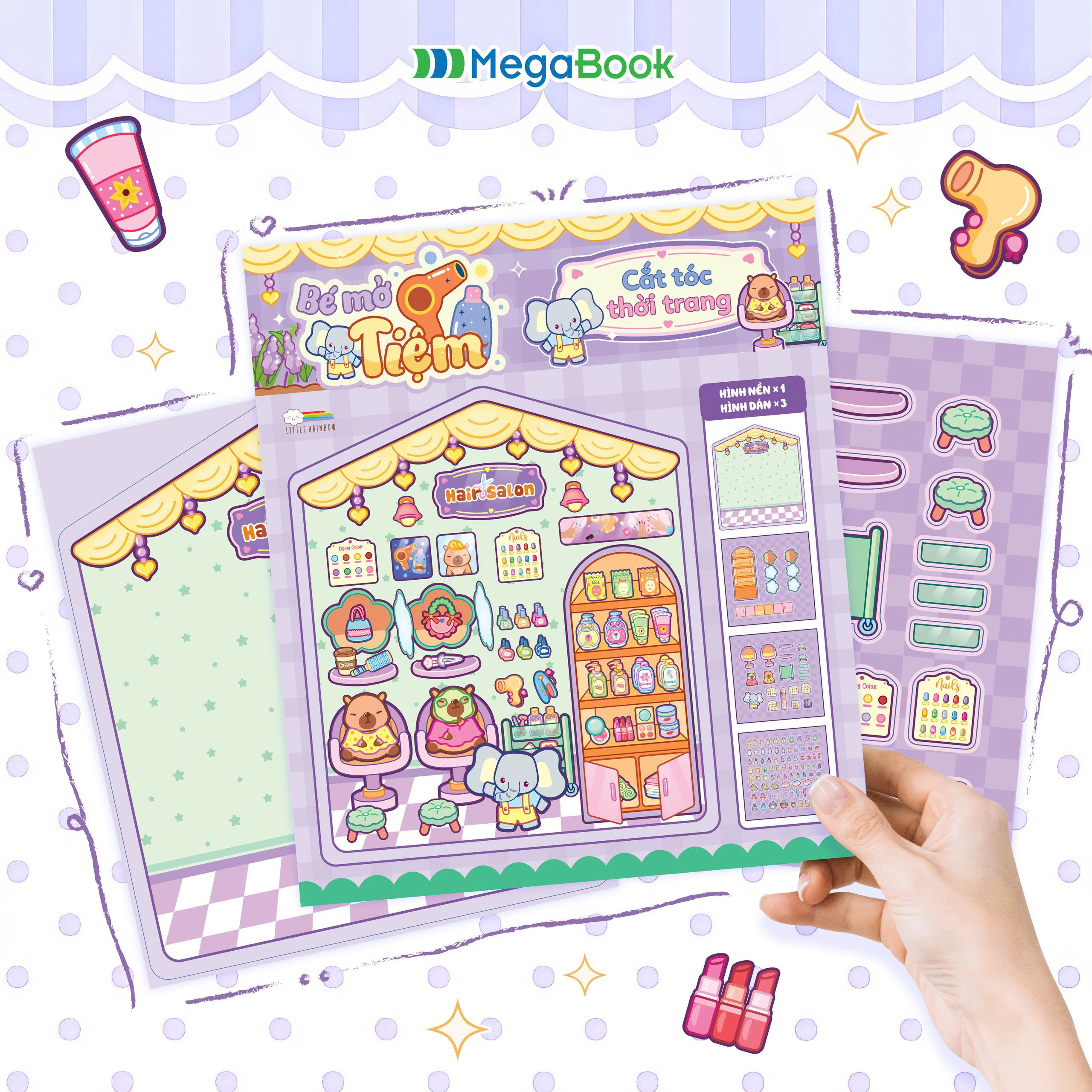 Bé Mở Tiệm - Cắt Tóc Thời Trang