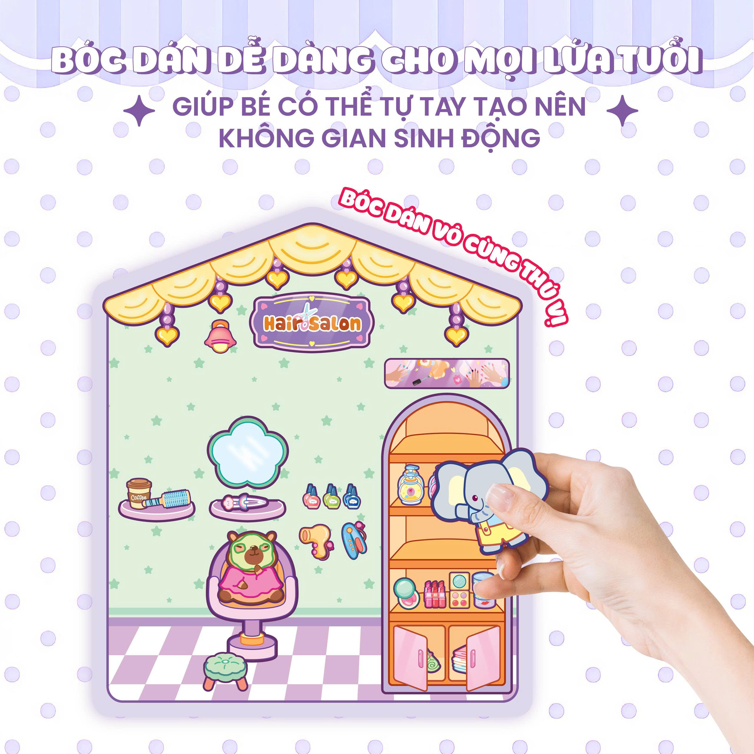 Bé Mở Tiệm - Cắt Tóc Thời Trang