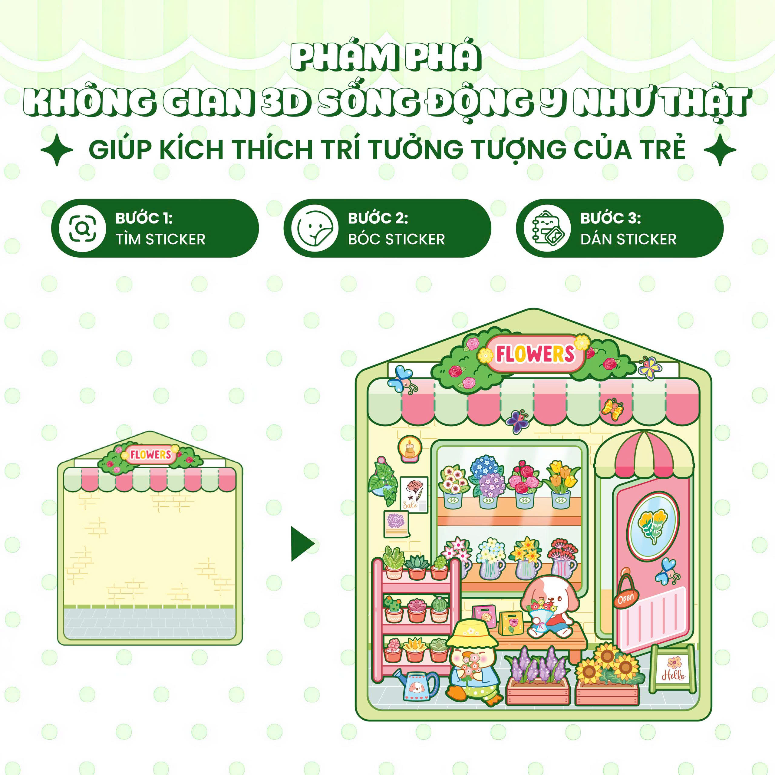 Be Mo Tiem - Hoa Tuoi Khoe Sac