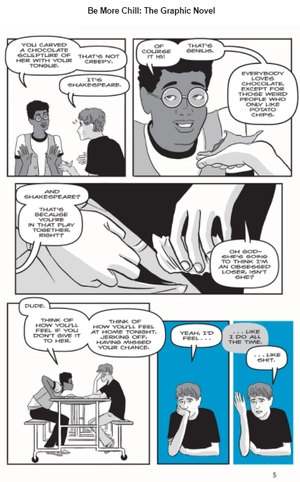 be more chill: the graphic novel