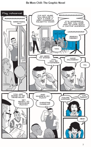 be more chill: the graphic novel