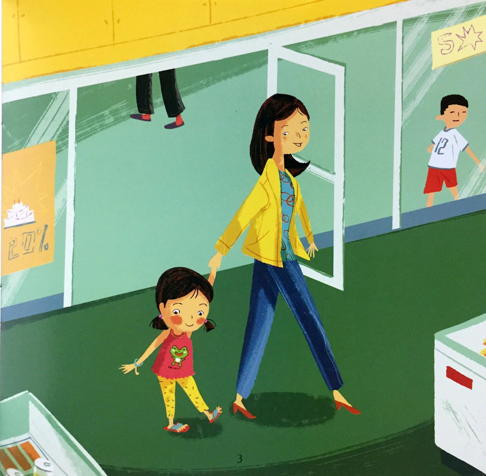 bé nấm đi siêu thị - bộ kỹ năng cho trẻ từ 1 - 6 tuổi