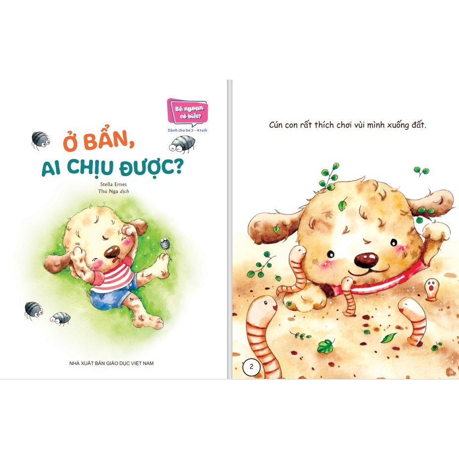 bé ngoan có biết - ở bẩn, ai chịu được