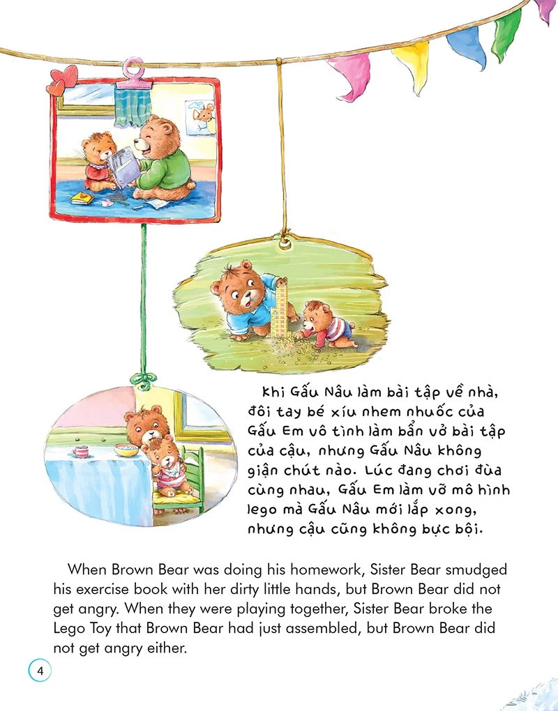 bé ngoan rèn đức tính tốt - dũng cảm nhận sai và chịu trách nhiệm - admit mistakes and take responsibilities bravely